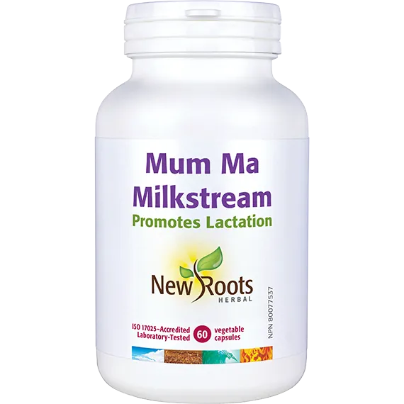 New Roots Mum Ma Milkstream 60 Veg. Capsules