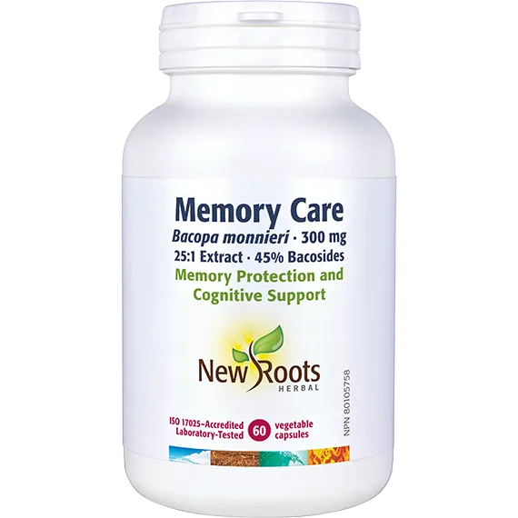 New Roots Memory Care 60 Veg. Capsules