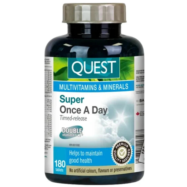 Quest Super Once A Day Timed-release 180 Tablets