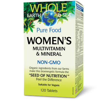 Whole Earth & Sea Women’s Multivitamin & Mineral 120 Tablets