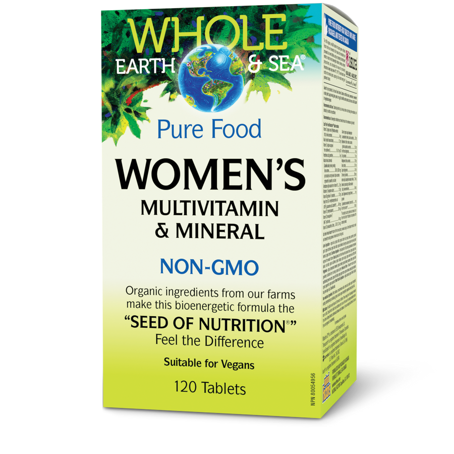 Whole Earth & Sea Women’s Multivitamin & Mineral 120 Tablets