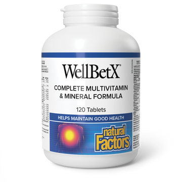 Natural Factors WellBetX Complete Multi 120 Tablets