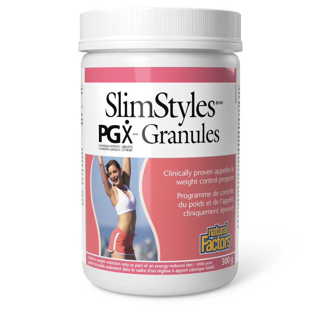 Natural Factors SlimStyles PGX Granules 300g Powder