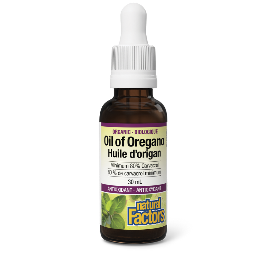 Natural Factors Organic Oil of Oregano Liquid 30ml