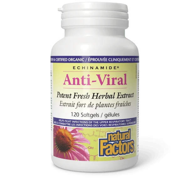 Natural Factors Anti-Viral Formula 120 Softgels