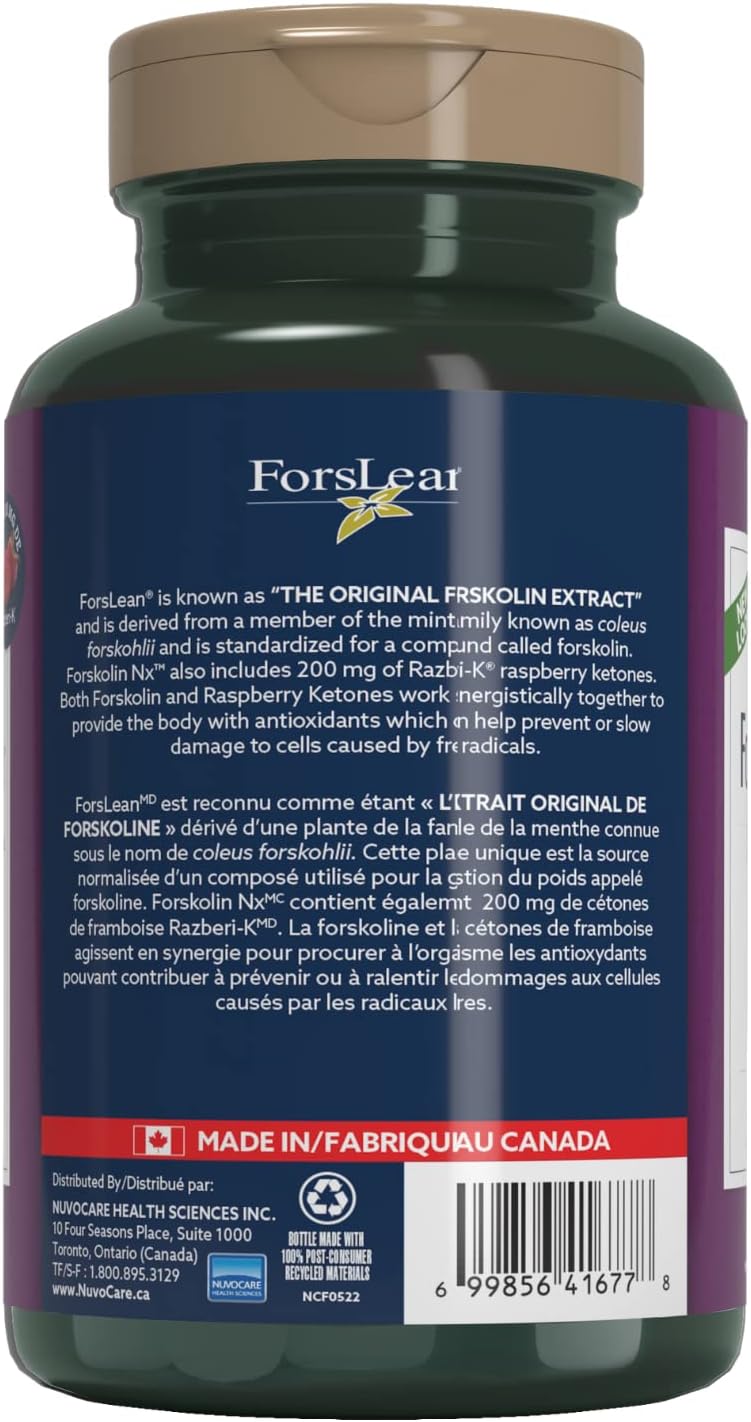 NutraCentials Forskolin Nx 60 Veg. Capsules