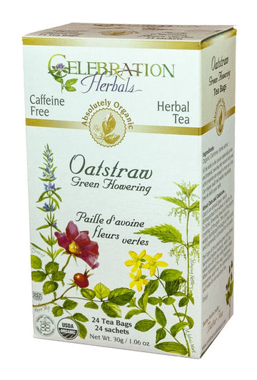Celebration Oatstraw Green Flowering 24 Teabags