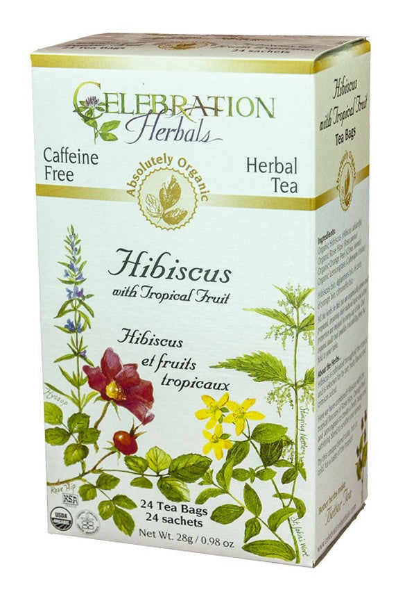 Celebration Hibiscus with Tropical Fruit 24 Teabags