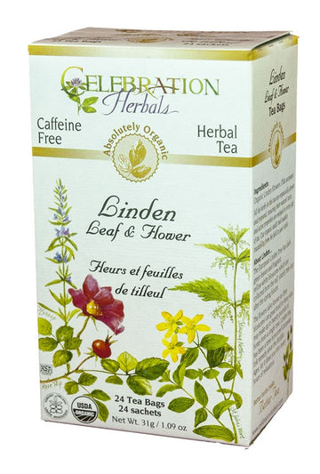 Celebration Linden Leaf & Flower 24 Teabags