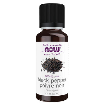 Now Essential Oils Black Pepper Oil 100% 30ml