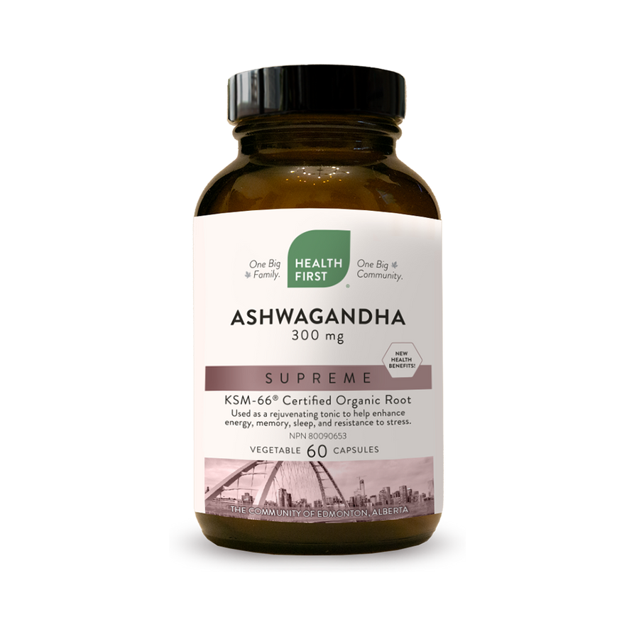 Health First Ashwagandha Supreme 60 Veg. Capsules