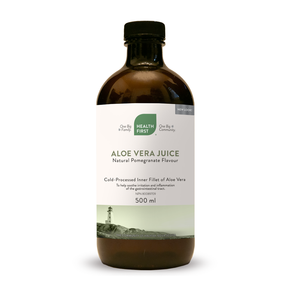 Health First Aloe Vera Juice 500ml Liquid Pomegranate
