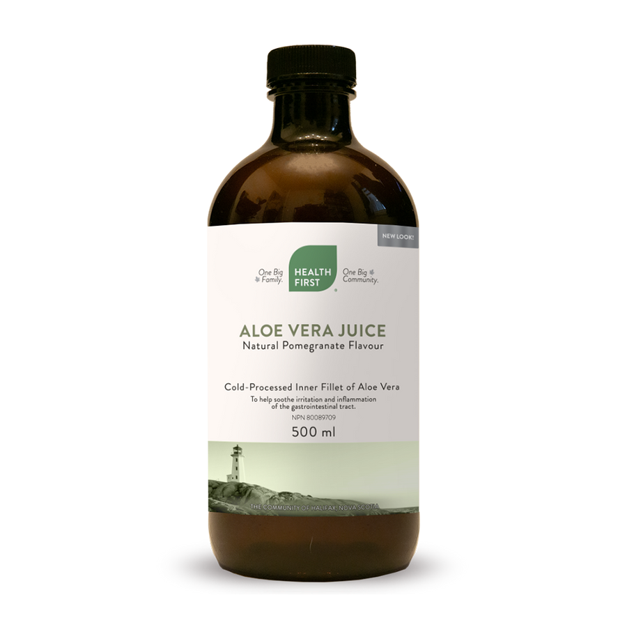 Health First Aloe Vera Juice 500ml Liquid Pomegranate