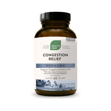 Health First Congestion Relief Supreme 60 Gelcaps