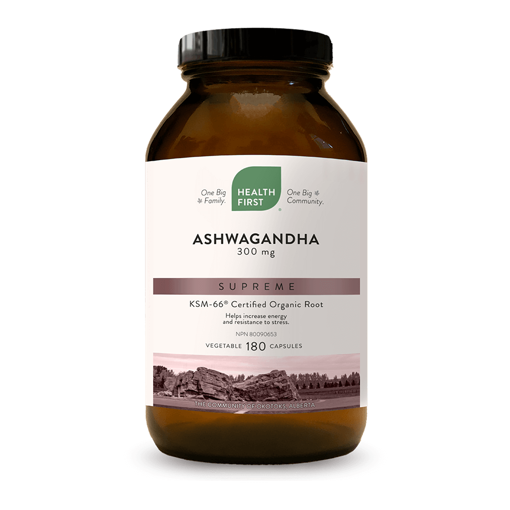 Health First Ashwagandha 180 Veg. Capsules