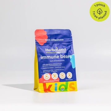 HerbaLand Immune Bears for Kids 90 Gummies