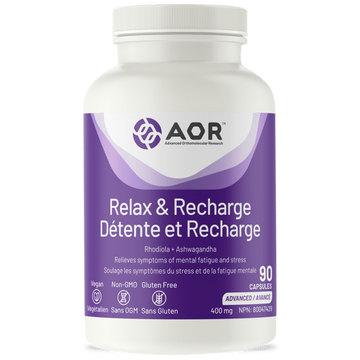 AOR Relax & Recharge 90 Capsules