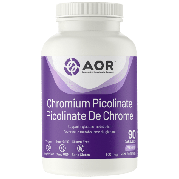 AOR Chromium Picolinate 90 Capsules