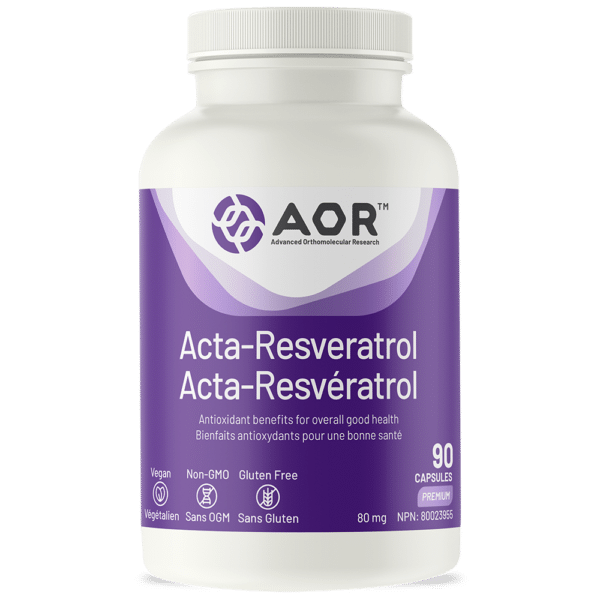 AOR Acta-Resveratrol 90 Capsules