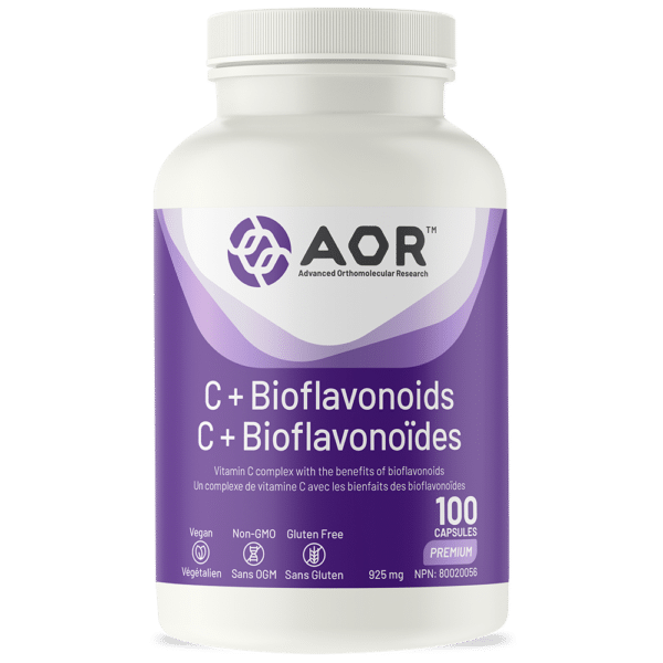 AOR C + Bioflavonoids 100 Capsules