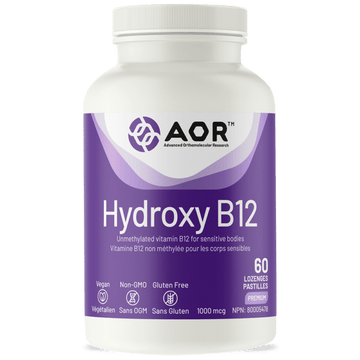 AOR Hydroxy B12 60 Lozenges