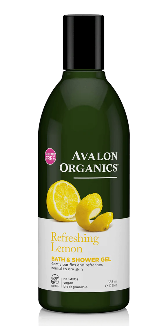 Avalon Refreshing Lemon Bath & Shower Gel 355ml