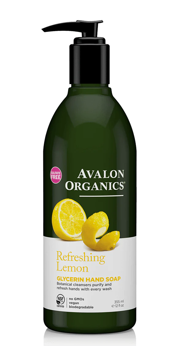 Avalon Refreshing Lemon Glycerin Hand Soap 355ml