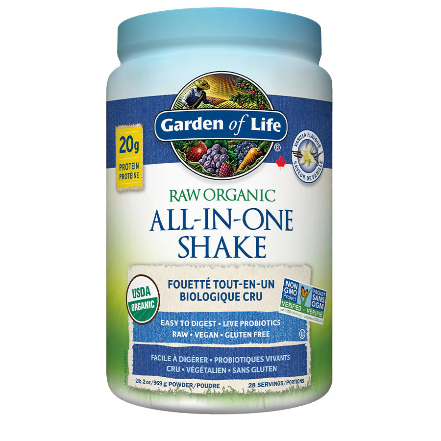 Garden Of Life Raw Organic All-In-One Shake Vanilla 969g Powder
