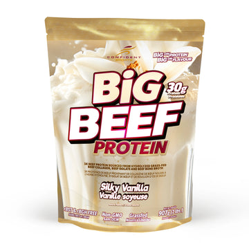 Confident Sports Big Beef Protein 907g Silky Vanilla