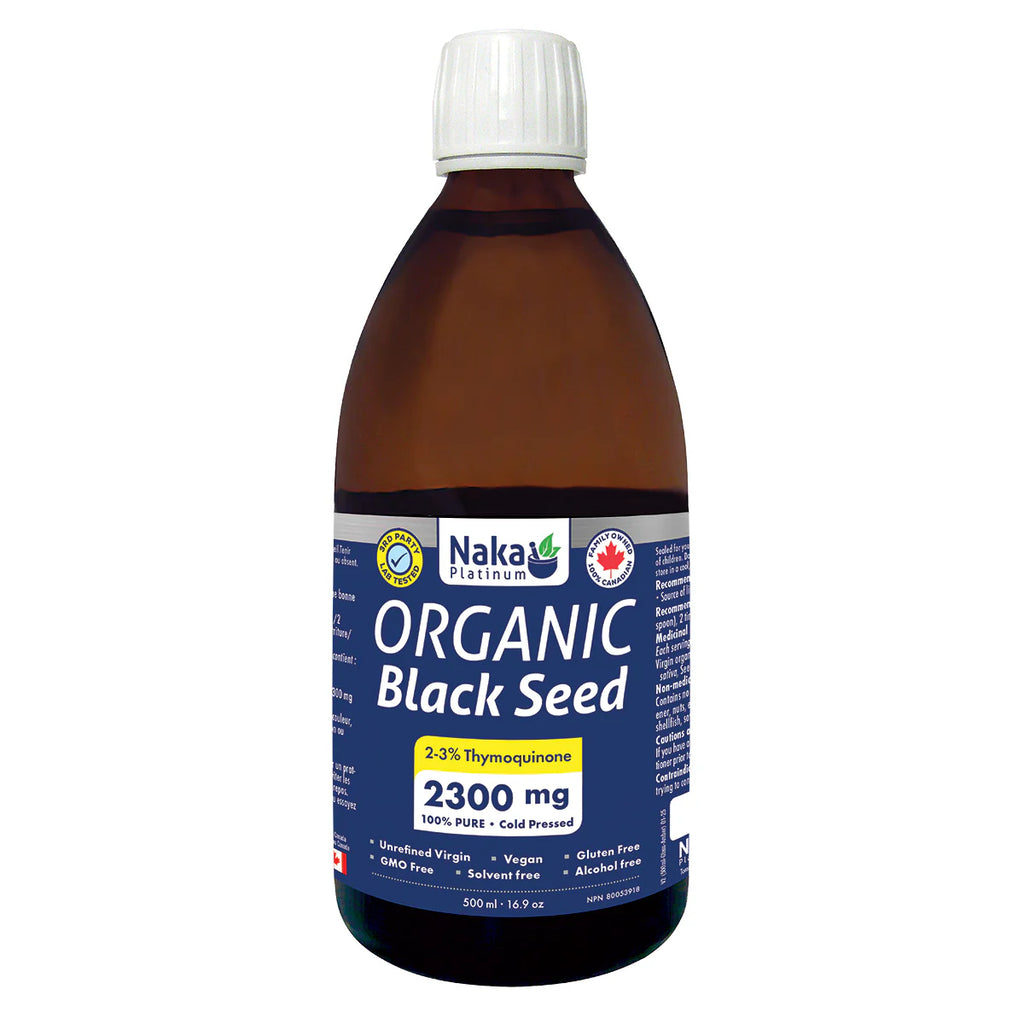 Naka Platinum Organic Black Seed Oil 500ml