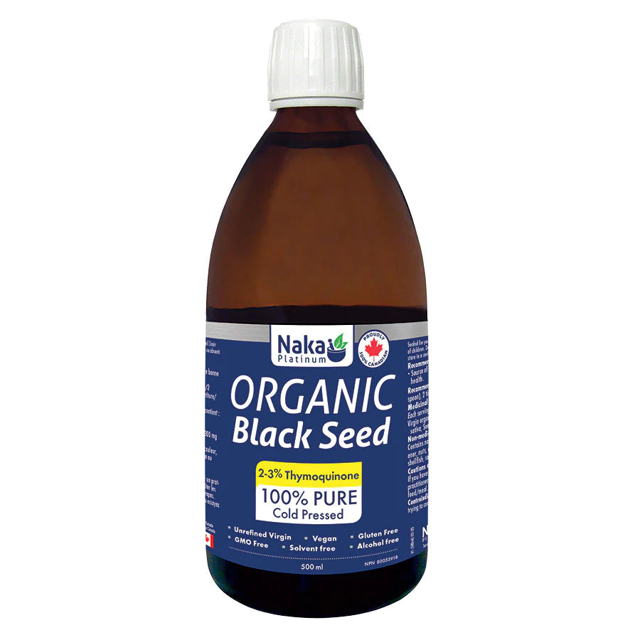Naka Platinum Organic Black Seed Oil 500ml