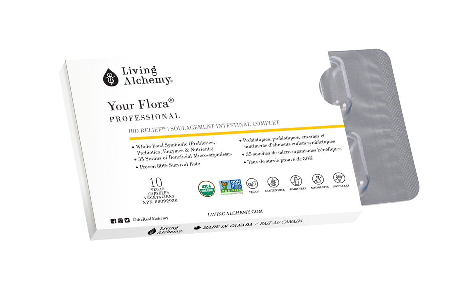Living Alchemy Your Flora PROFESSIONAL 10 Capsules
