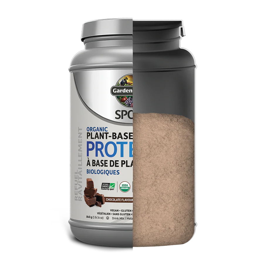 Garden of Life - Sports - Organic Plant-Based Protein Chocolate Flavour 840g Powder