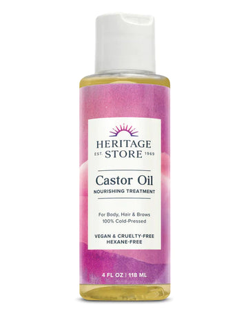 Heritage Store Castor Oil 118ml