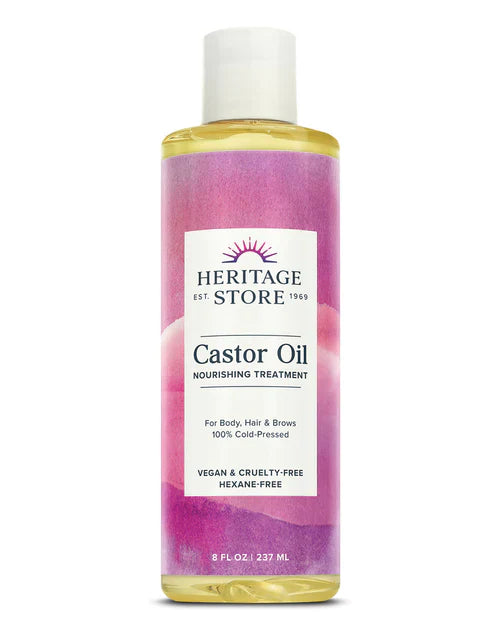 Heritage Store Castor Oil 237ml