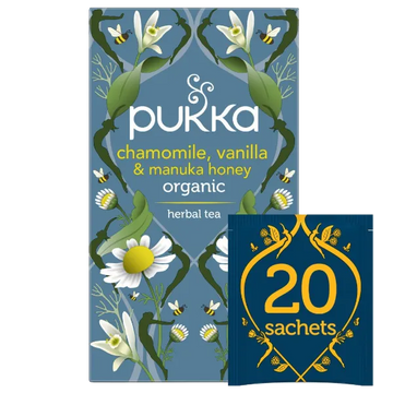 Pukka Chamomile, Vanilla & Manuka Honey Tea 20 Sachets