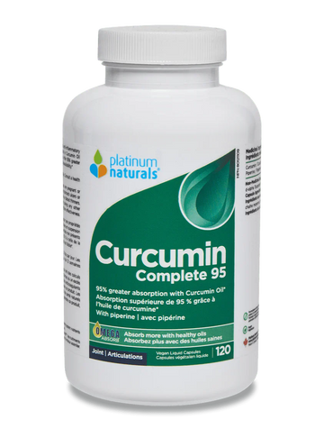 Platinum Naturals Curcumin Complete 95 | 120 Veg. Capsules