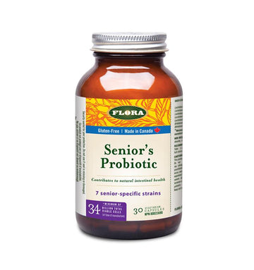 Flora Senior's Probiotic 30 Veg. Capsules
