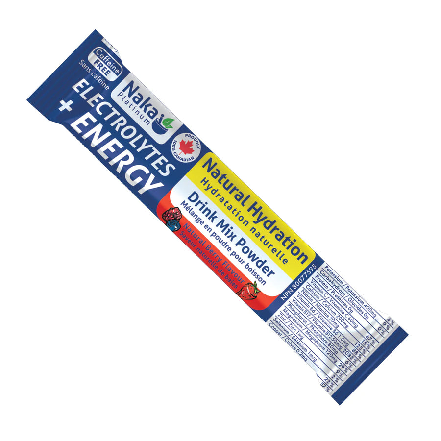 Naka Electrolytes + Energy 24 sachets