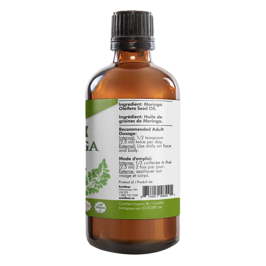 Ecoideas Organic Moringa Seed Oil 100ml