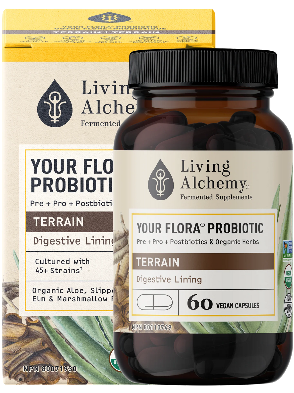 Living Alchemy Your Flora Terrain 60 Veg. Capsules