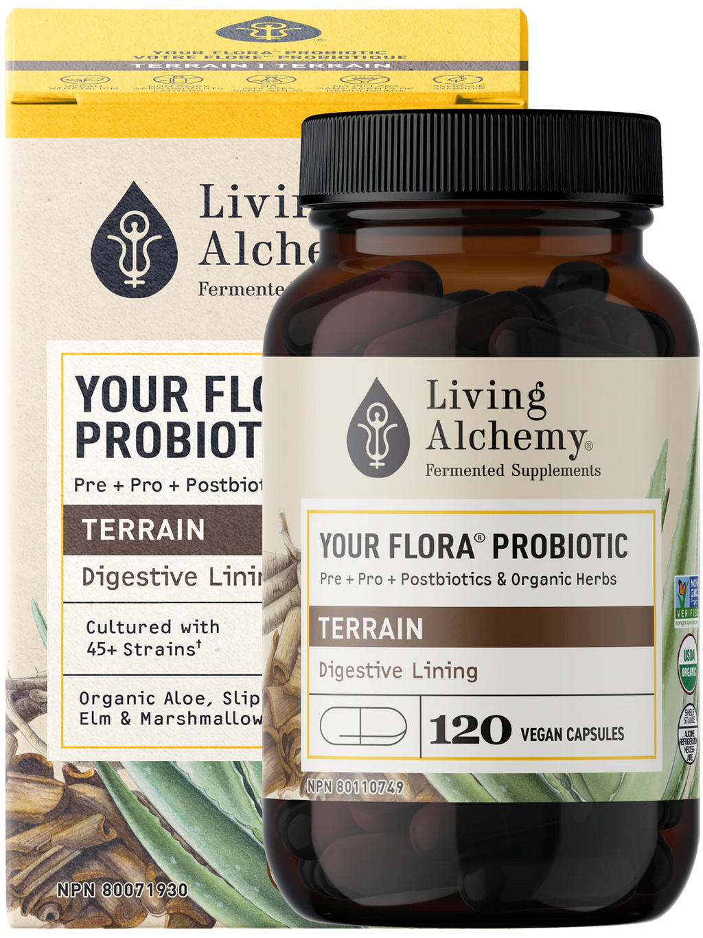 Living Alchemy Your Flora Terrain 120 Veg. Capsules