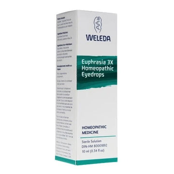 Weleda Euphrasia 3X Homeopathic Eyedrops 10ml
