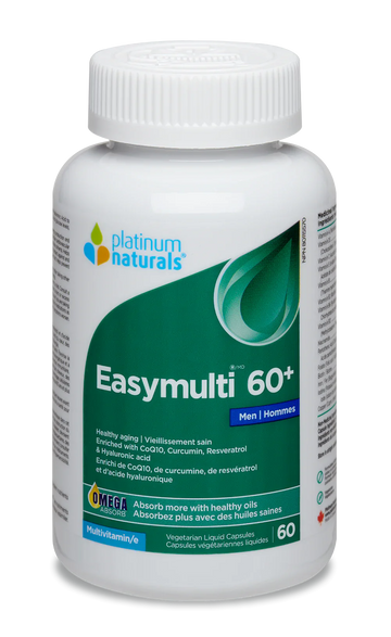 Platinum Naturals Easymulti 60+ Men 60 Veg. Capsules