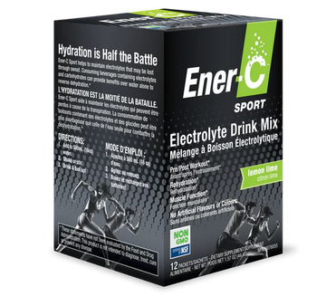 Ener-C Electrolyte Drink Mix 12 Sachet Lemon Lime Flavour