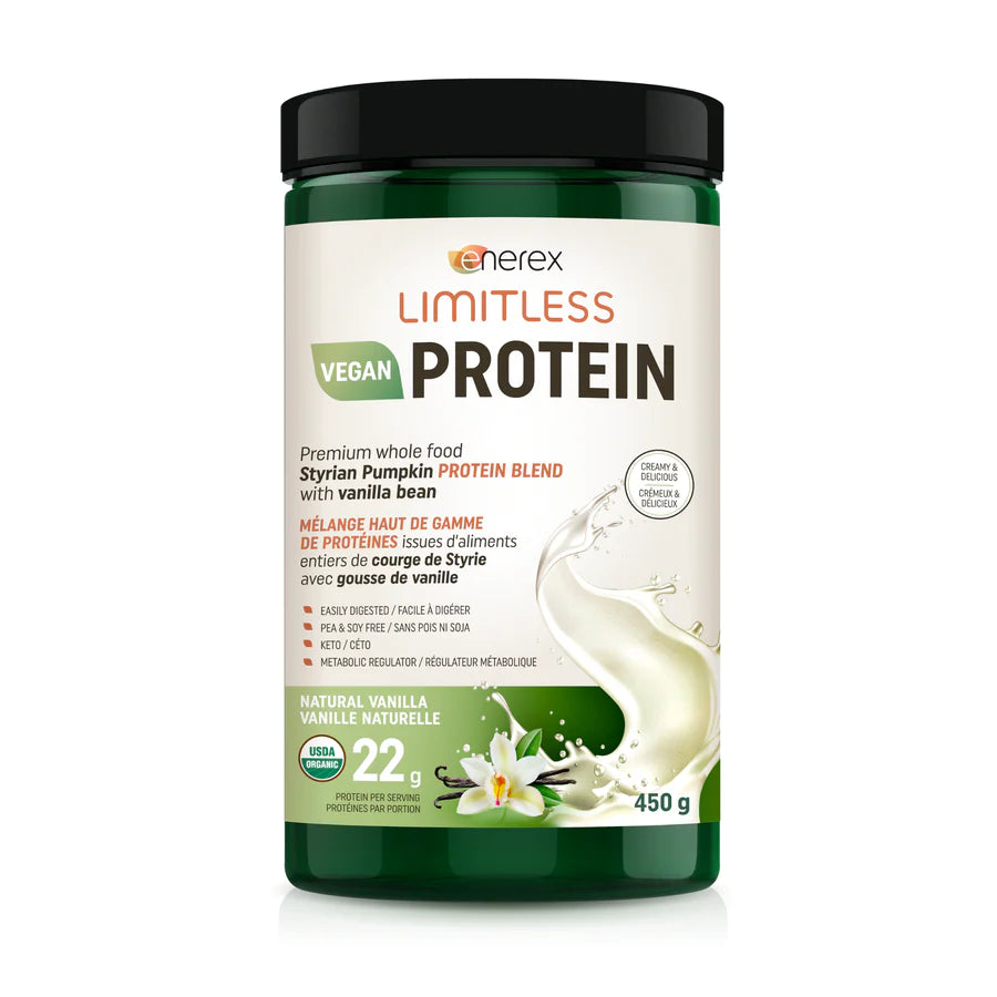 Enerex Limitless Vegan Protein 450g Powder