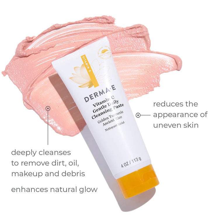 Derma·E Vitamin C Gentle Daily Cleansing Paste 113g