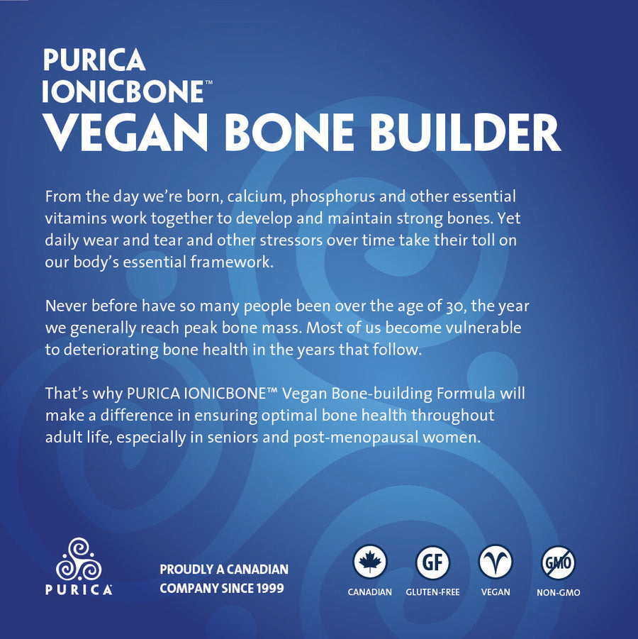 PURICA IONICBONE Vegan Bonebuilding Formula 150g Powder