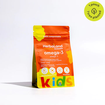 HerbaLand Omega-3 for Kids 90 Gummies