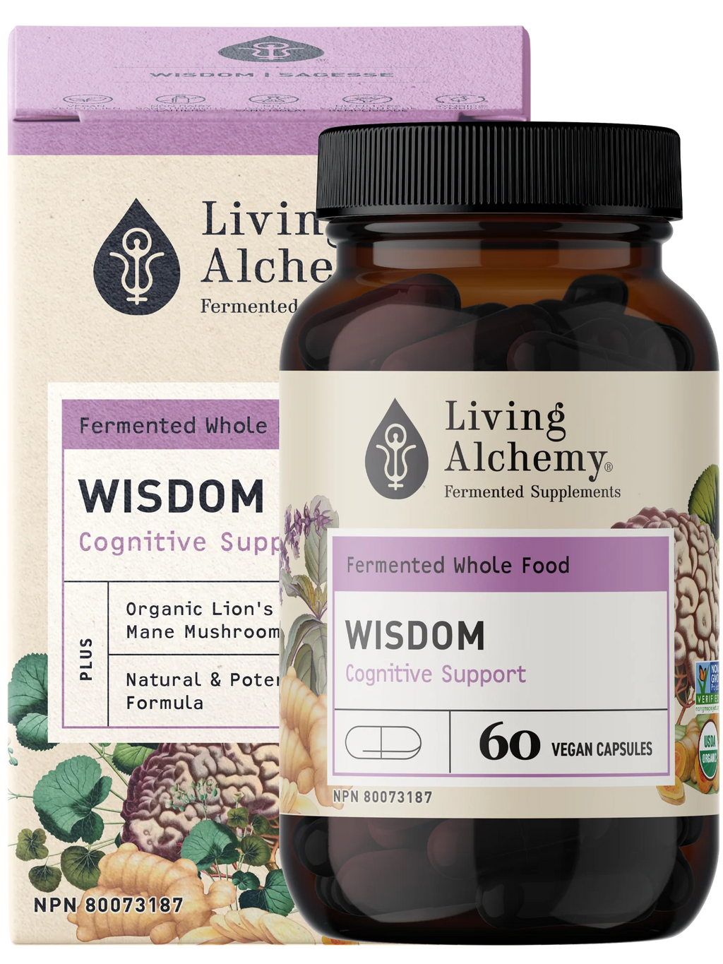 Living Alchemy WISDOM 60 Veg. Capsules